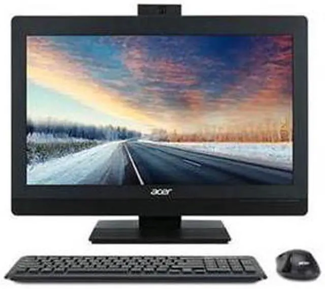 Alt view image 7 of 10 - Acer Veriton Z4820G All-in-One Computer - Intel Core i5 (7th Gen) i5-7500 3.40 GHz - 8 GB DDR4 SDRAM - 1 TB HDD - 23.8" 1920 x 1080 Touchscreen Display - Windows 10 Pro 64-bit - Desktop