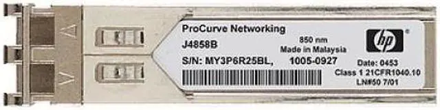 Main image of HP JD118B  X120 1G SFP LC SX TRANSCEIVER