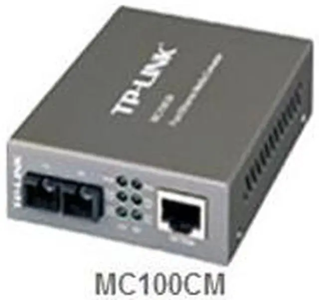Main image of TP-Link MC100CM  Network MC100CM Fast Ethernet Media Converter 10/100M 2km