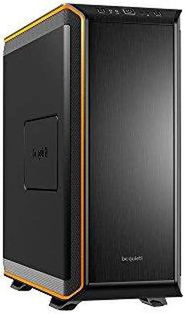 Alt view image 8 of 14 - be quiet! DARK BASE 900 ATX Full Tower Computer Chassis - Black/Orange