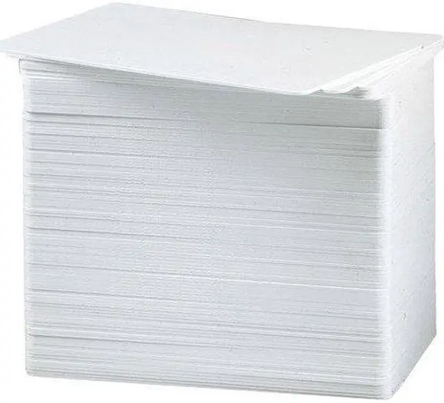 Alt view image 2 of 2 - Datacard 718357 Card,Plastic, Cr80/030, Pvc Graphics, White, Tray, Contains, Contains, 500, Of 803094-001