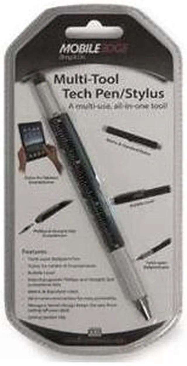 Alt view image 6 of 15 - BLACK MULTI-TOOL STYLUS/PEN