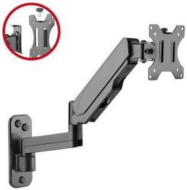 Alt view image 2 of 20 - Siig Mounting Arm For Monitor - Black