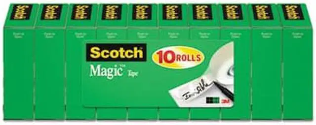 Alt view image 5 of 11 - Scotch-brite Scotch Magic Tape Value Pack MMM810P10K