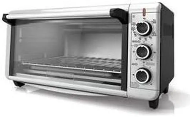 Alt view image 3 of 6 - Black & Decker Extra-Wide Toaster Oven TO3240XSBD