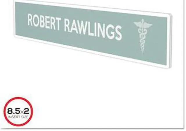 Alt view image 4 of 15 - deflecto Superior Image Cubicle Sign Holder 8 1/2 x 2 Clear 587501