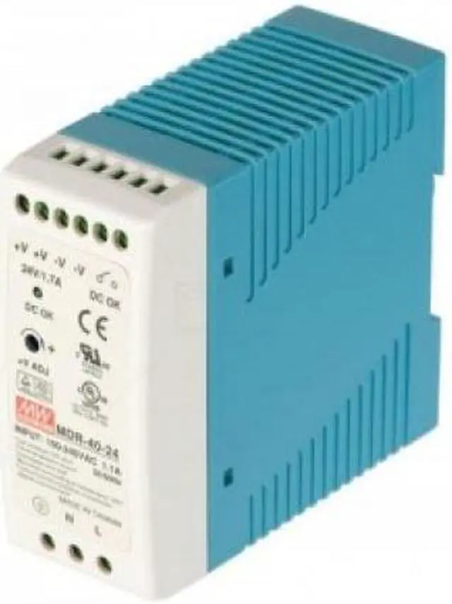Main image of Planet PWR-40-24 40W 24V DC Single Output Industrial DIN Rail Power Supply (-20 ~ 70 degrees C)