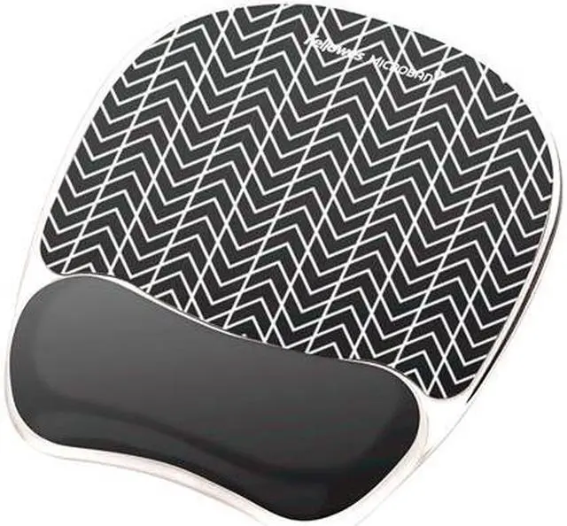 Main image of FELLOWES 9549901 Photo Gel Mouse Pad Wrist Rest with Micr