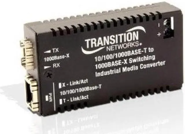 Main image of Transition Networks M/GE-ISW-SFP-01 10/100/1000 BASETX TO 1000