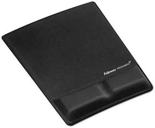 Main image of FELLOWES 9181201 REST,WRIST/MSPD,MEMFM,BK