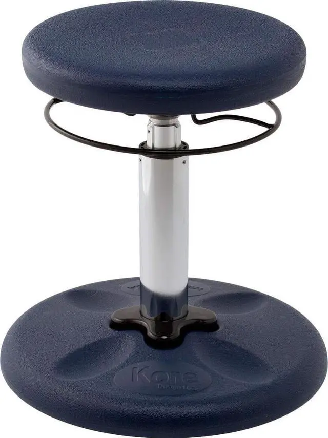 Main image of Kore Design KOR3104 (14" - 19") Kids Adjustable Standard Wobble Chair, Dark Blue