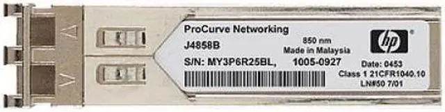 Main image of HEWLETT-PACKARD JD119B HP X120 1G SFP LC LX Transceiver