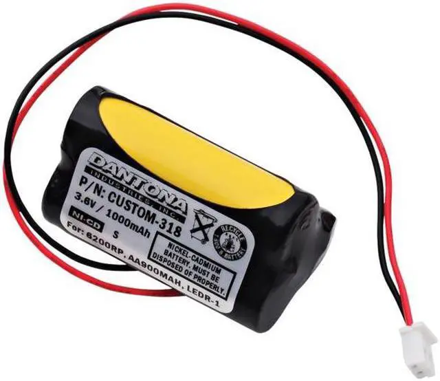 Main image of DANTONA CUSTOM-318 CUSTOM-318 NICD BATTERY