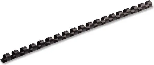Main image of FELLOWES 52320 25PK BINDING COMBS PLASTIC BLK