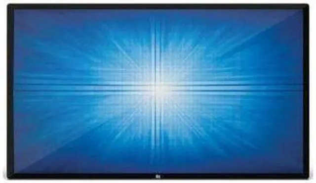 Main image of ELO E914767 6553L 65-inch wide LCD Interactive Displays, 4K UHD, HDMI 2.0 & DisplayPort 1.4, Projected Capacitive 40-Touch, Clear Glass, USB, Gray