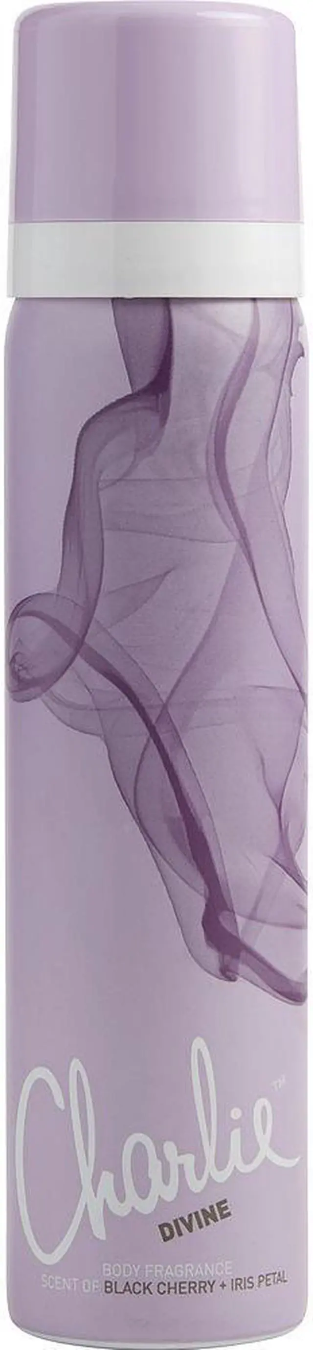 Alt view image 2 of 4 - Revlon Charlie DIVINE Body Fragrance Spray, Black Cherry + Iris Petal 2.5 fl oz