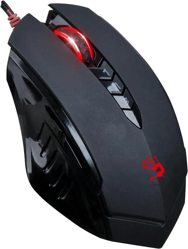 Alt view image 2 of 7 - A4tech Bloody V8MA Ultra Gaming Gear Wired 8-Button Gaming Mouse