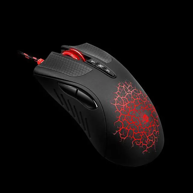Alt view image 5 of 8 - Bloody Gaming A90 Optical Gaming Mouse with Advanced Weapon Tuning & Macro Setting - Light Strike Switches