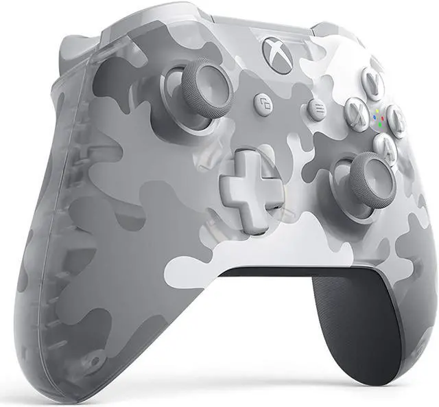 Alt view image 13 of 13 - Microsoft Xbox Wireless Controller - Arctic Camo Special Edition - Xbox One
