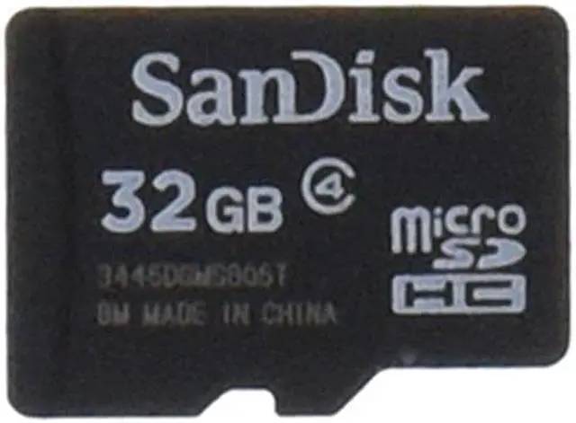 Alt view image 2 of 10 - SanDisk 32GB microSDHC Flash Memory Model SDSDQM-032G-B35