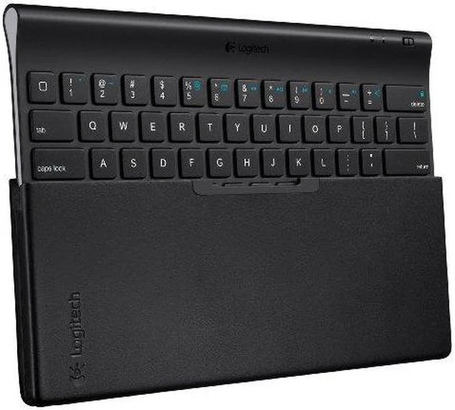 Alt view image 10 of 15 - Logitech Black Tablet Keyboard For iPad Model 920-003676