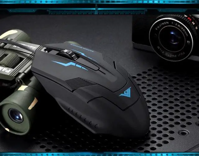 Alt view image 5 of 7 - RAJFOO i5 1600DPI 6D Optical Wired USB Gaming Mouse for Gamer PC Laptop Home Office User - Ergonomic Design, Comfortable Matte Finish