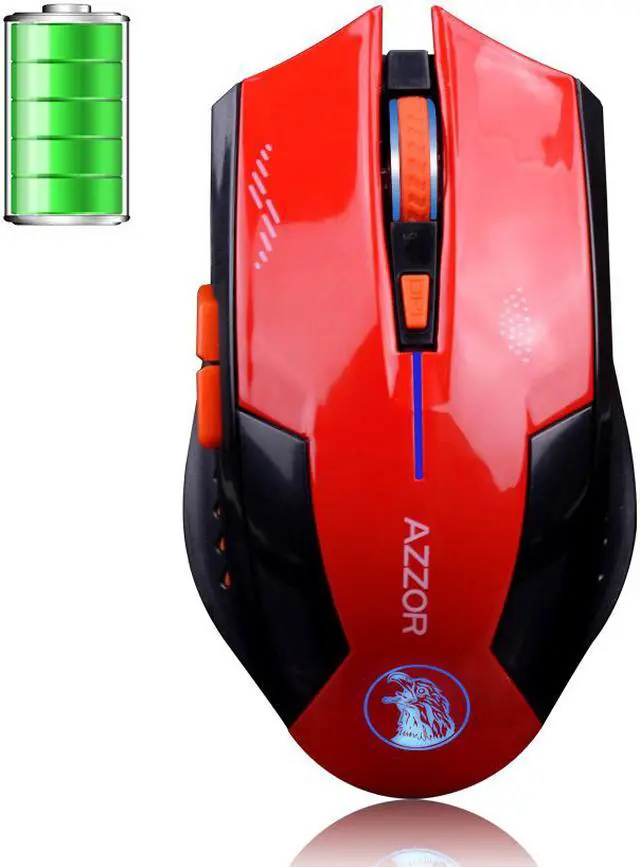 Main image of 2.4GHz Wireless Rechargeable 2400DPI Magic Hawk X3 6 Buttons Optical Usb Mouse