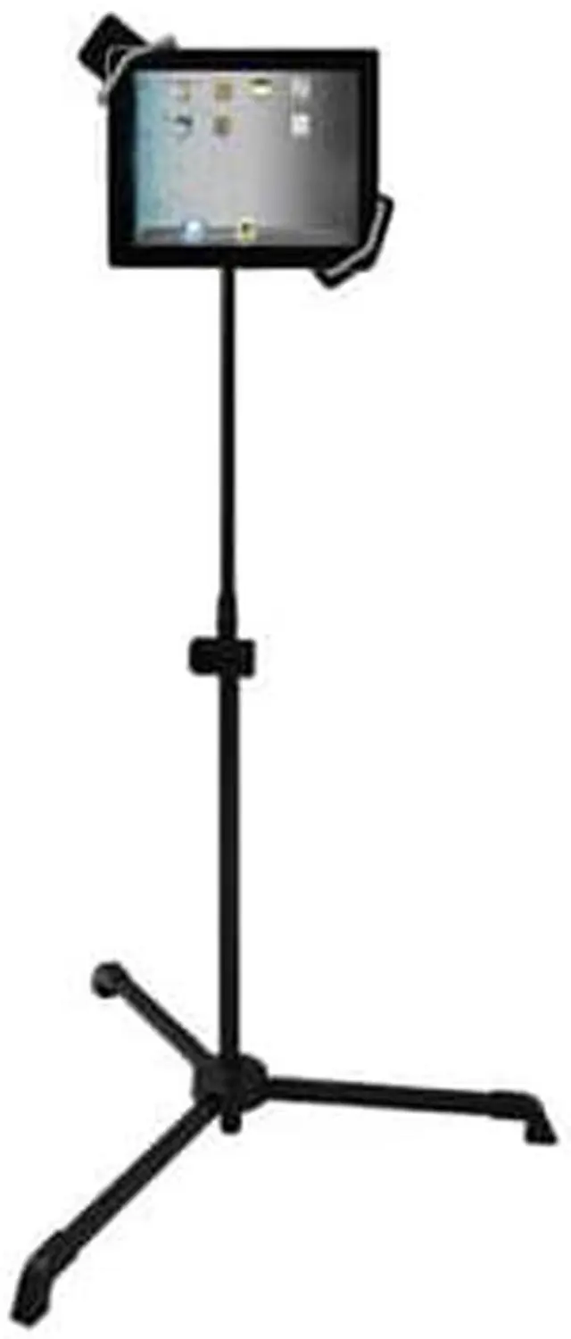 Alt view image 14 of 17 - Universal Tablet PC/Android/Kindle/iPad Floor Stand For Music, Reading, Bedside Use,Fitness Use