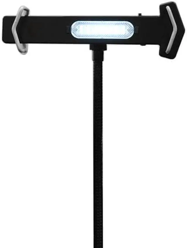 Alt view image 15 of 17 - Universal Tablet PC/Android/Kindle/iPad Floor Stand For Music, Reading, Bedside Use,Fitness Use