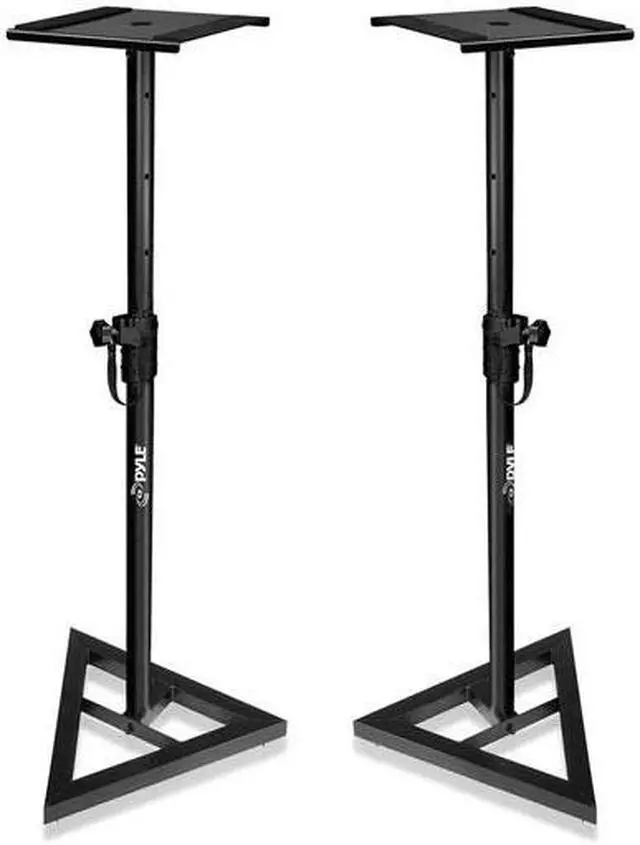 Main image of Heavy Duty Telescoping Height Adjustment Monitor Speaker Stands