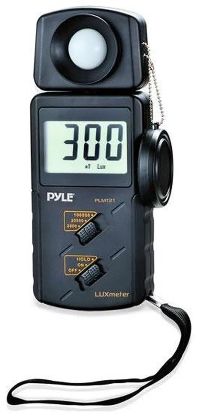 Alt view image 2 of 13 - Pyle Handheld Lux Light Meter Photometer W/ 20,000 Lux range, 2x Per Second Sampling, and Digital Display
