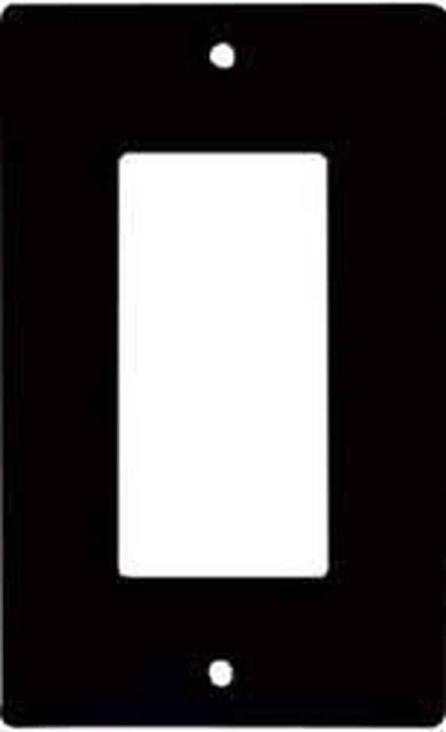 Main image of 1 Gang Decora Plate Black