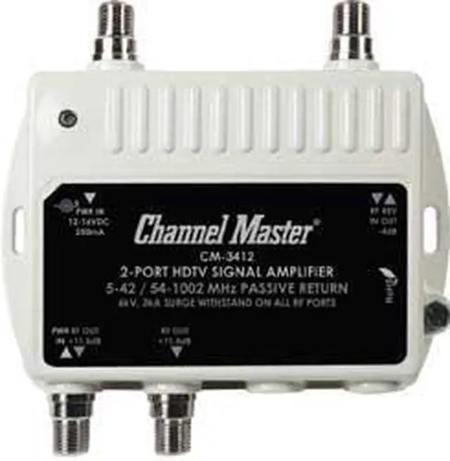 Main image of Channel Master 3412 Ultra Mini Distribution Amplifier
