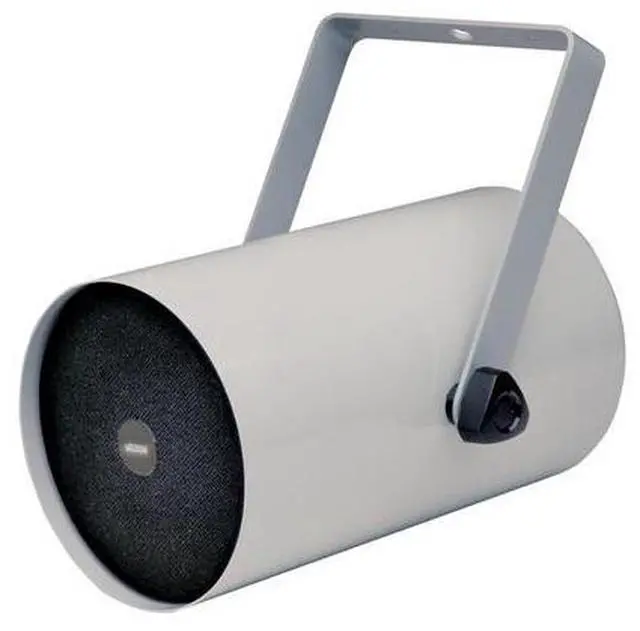 Alt view image 2 of 5 - Valcom - V-1014B-GY - 5-watt Track-style Speaker Gray