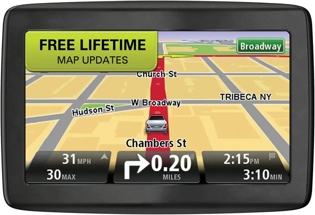 Alt view image 6 of 8 - TomTom - 1EN5.019.06 - TomTom VIA 1505M Automobile Portable GPS Navigator - 5 - Touchscreen - microSD Card - Lane