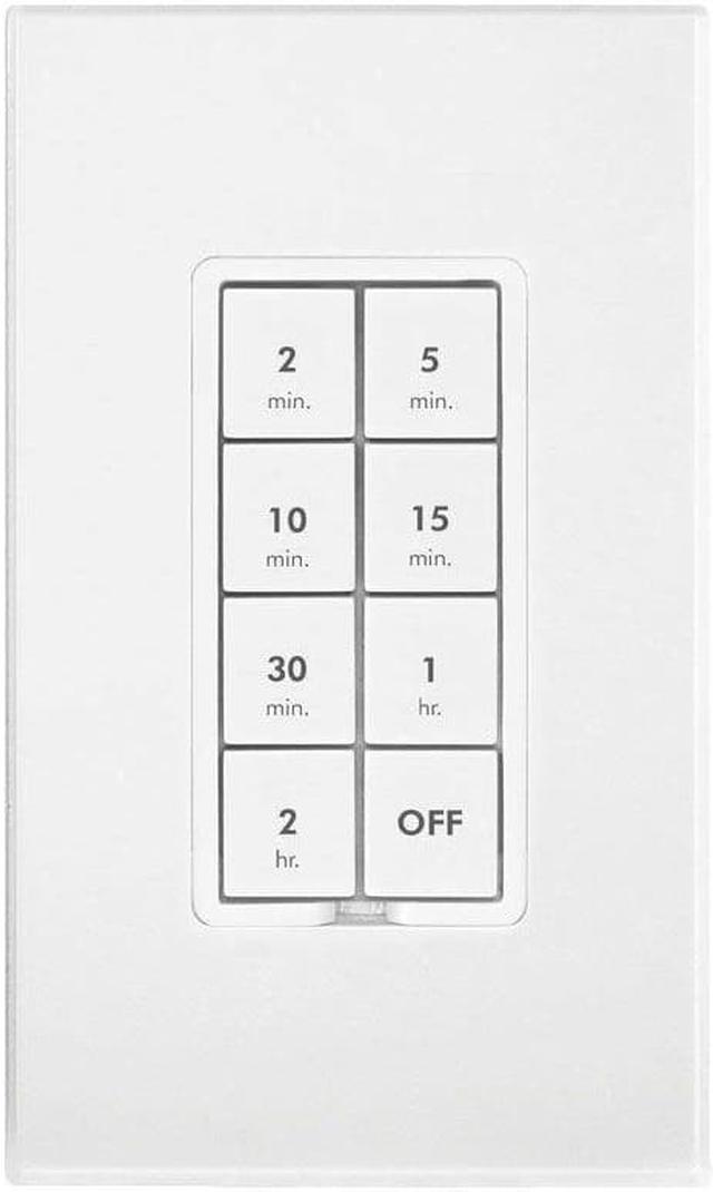 Alt view image 3 of 19 - INSTEON Keypad Dimmer Switch (Dual-Band), 8-Button, White