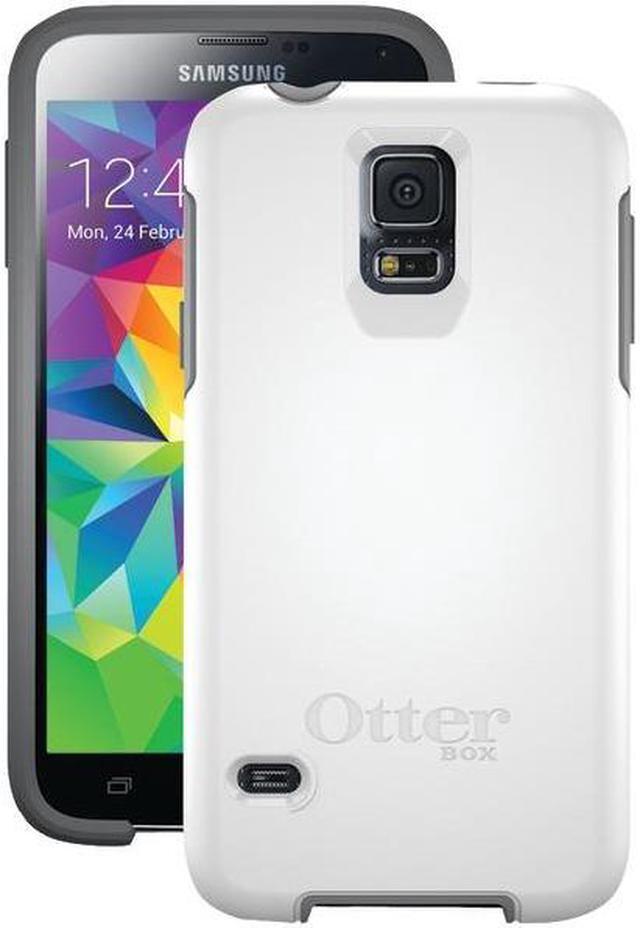Alt view image 6 of 12 - Samsung Galaxy S5 Otterbox White/Grey (Glacier) Commuter series case