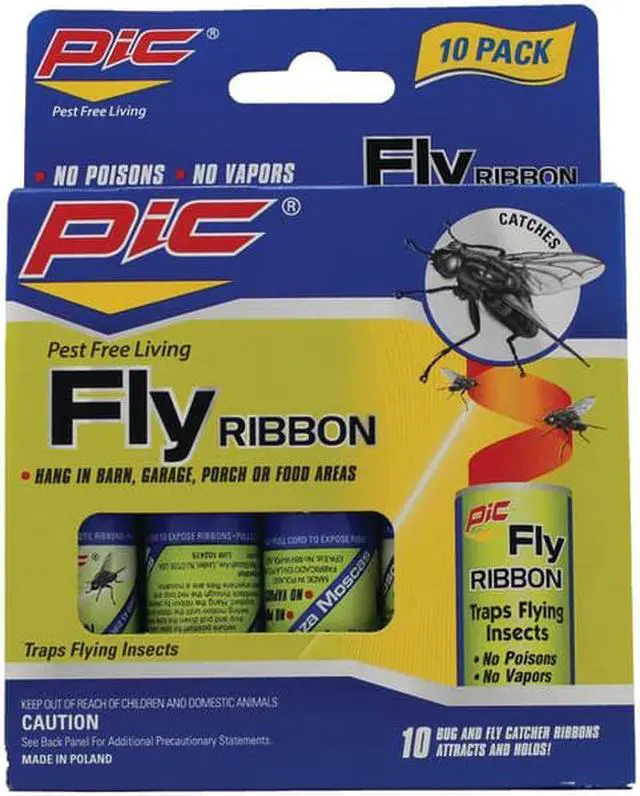 Alt view image 7 of 7 - PIC FR10B Fly Ribbon Bug & Insect Catcher, 10 pk