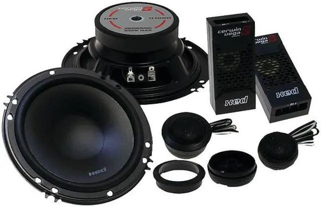 Alt view image 7 of 8 - Cerwin-Vega Mobile XED525C XED Series 5.25 300-Watt 2-Way Component Speaker System