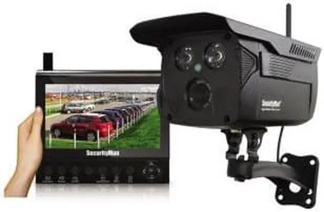 Alt view image 4 of 5 - SECURITYMAN DIGIOUTLCD 4-Channel Digital Wireless Security System