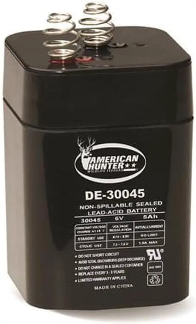 Main image of 6V 5A Spring Top Rechargable Battery