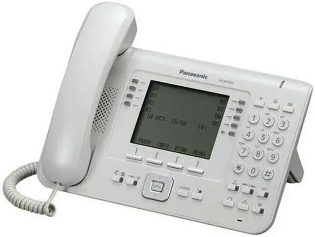 Alt view image 4 of 6 - Panasonic KX-NT560 Large Screen IP Proprietary Phone