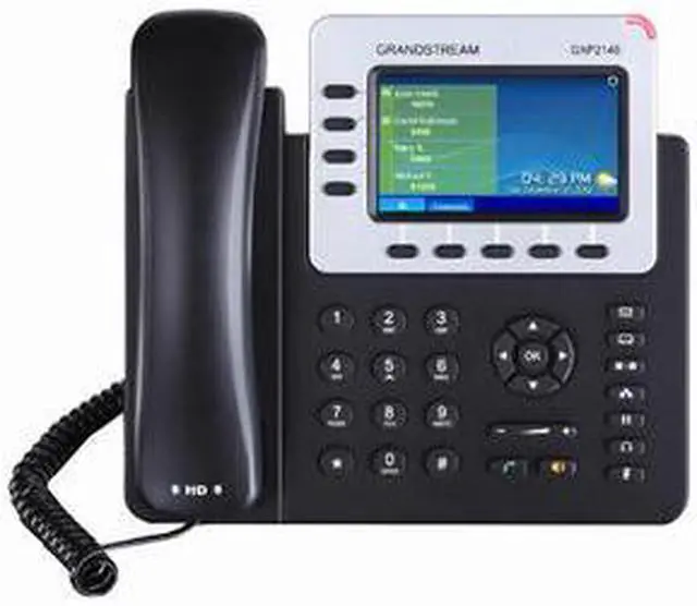 Alt view image 6 of 13 - Grandstream Gxp2140 Ip Phone - Wall Mountable