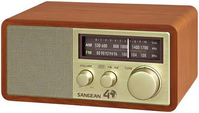 Alt view image 6 of 8 - Sangean WR-11SE AM/FM Table Top Radio 40th Anniversary Edition