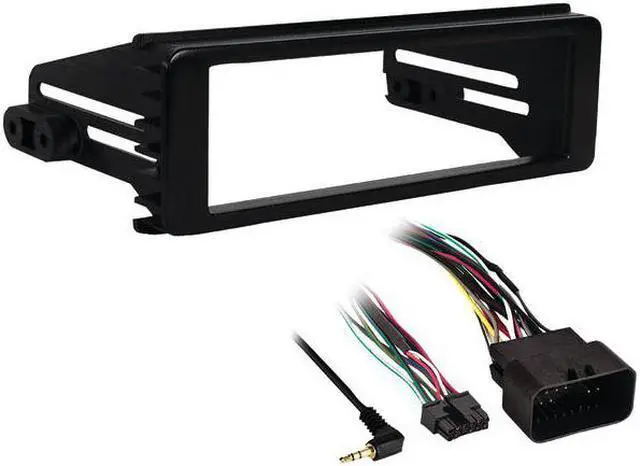 Alt view image 3 of 6 - Metra 99-9600 Single DIN Stereo Dash Kit for Select 1996-2013 Harley Davidson