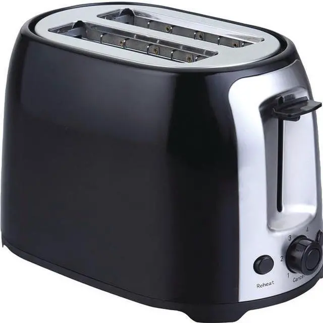 Alt view image 5 of 10 - Brentwood TS-292B Black and Stainless Steel 2 Slice Cool Touch Toaster