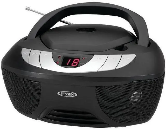Main image of JENSEN CD-475 Portable Stereo CD Player with AM/FM Radio