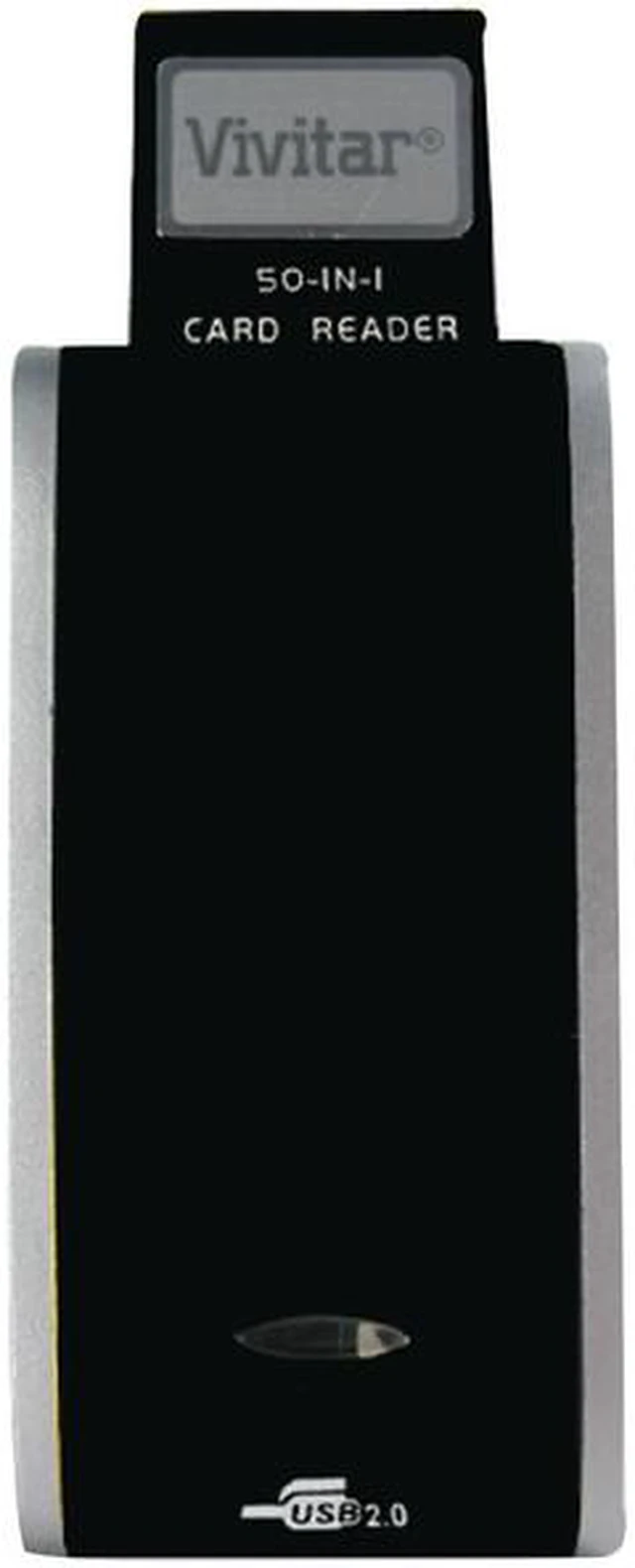 Alt view image 3 of 4 - Vivitar VIV-RW-3000-BLK SDHC Card Reader