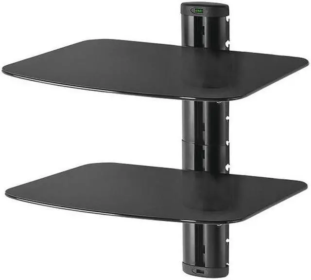 Main image of PEERLESS-AV ESHV30 A/V Wall Shelf with Glass (Dual Shelves)