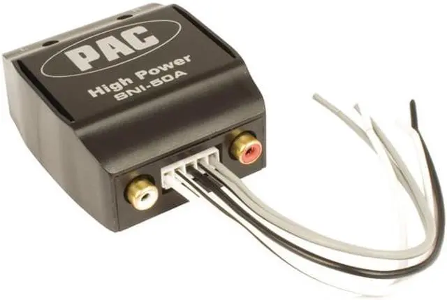Alt view image 5 of 5 - PAC SNI-50A Adjustable High Power 2-Channel Line Out Converter